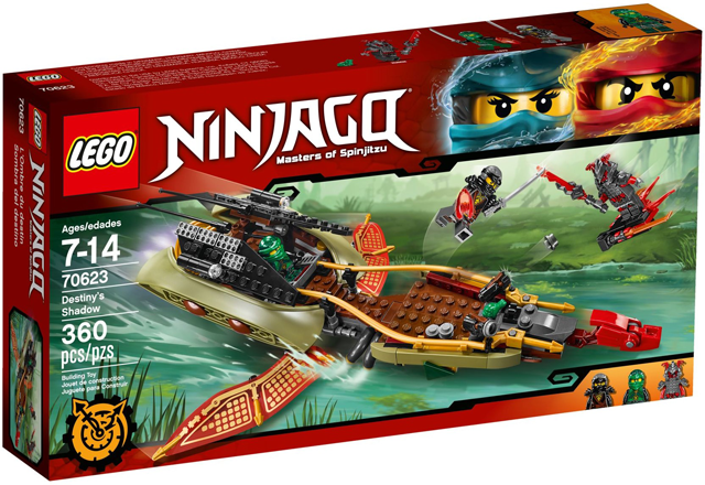 70623 Destiny's Shadow (Retired) LEGO Ninjago product image 1, provided for visual reference and product detail review