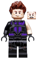Hawkeye - Black and Dark Purple Suit (sh0302) product image 1, provided for visual reference and product detail review