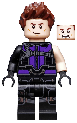 Hawkeye - Black and Dark Purple Suit (sh0302) product image 1, provided for visual reference and product detail review