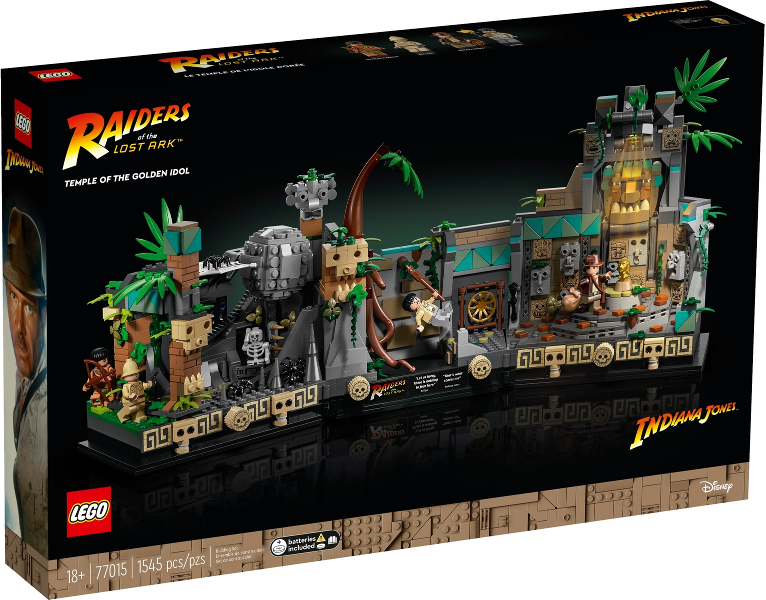77015 Temple of the Golden Idol (Retired) LEGO Indiana Jones product image 1, provided for visual reference and product