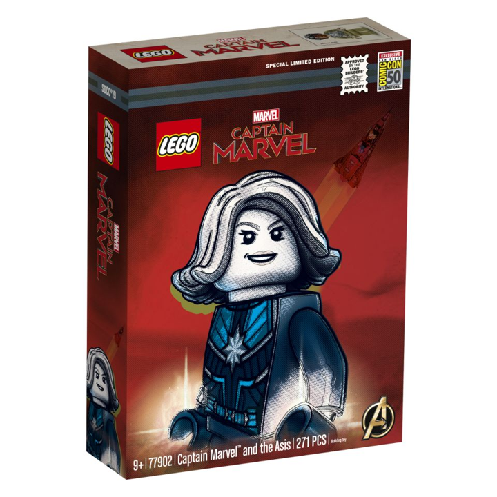 77902 Captain Marvel and the Asis - Comic-Con 2019 Exclusive (Retired) product image 1, provided for visual reference and