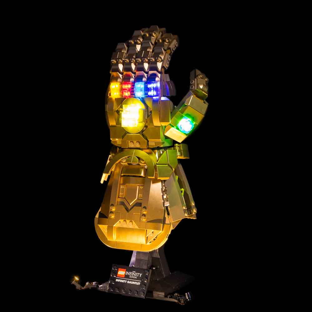 Light My Bricks Infinity Gauntlet #76191 Light Kit product image 1, provided for visual reference and product detail review
