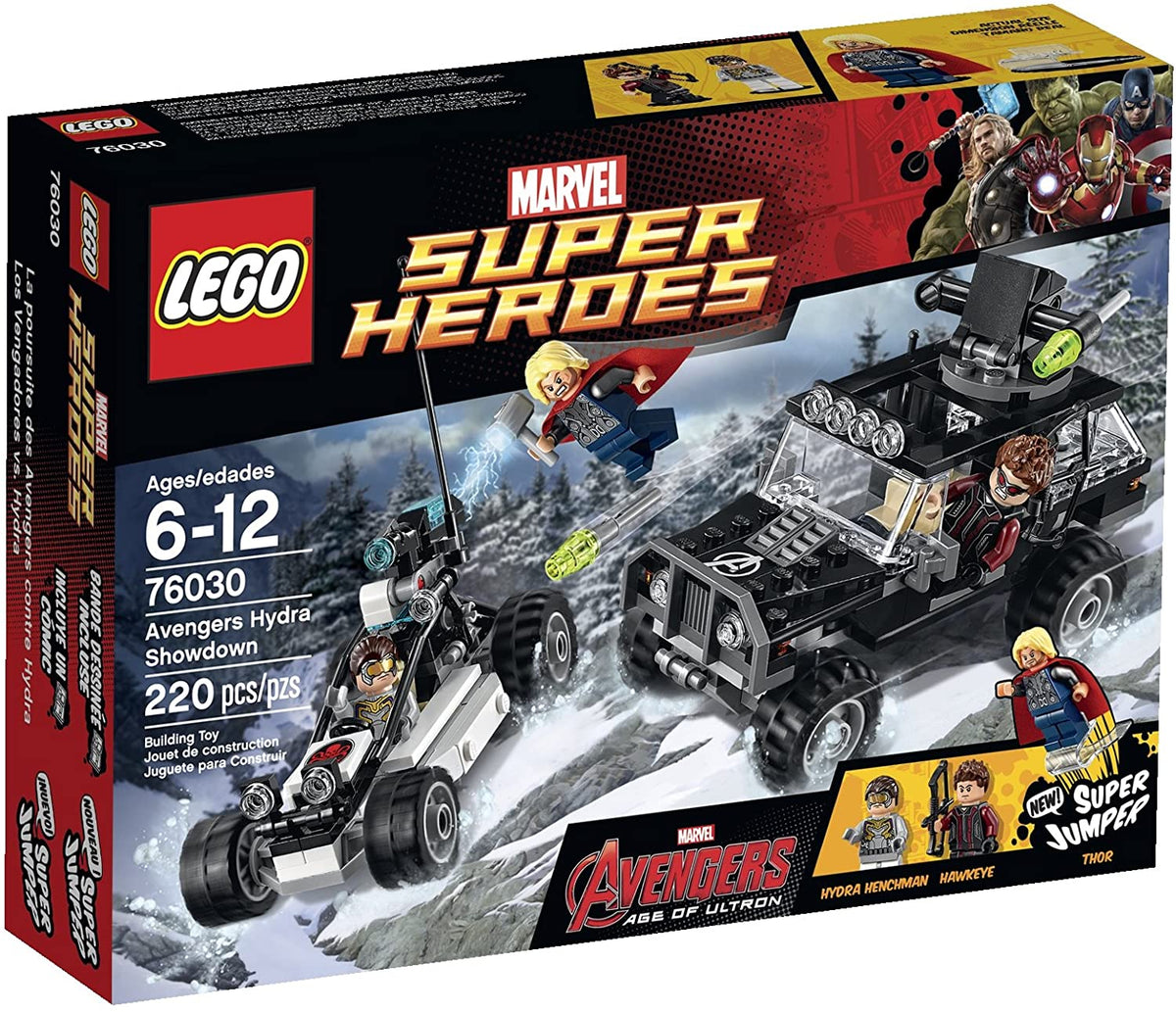 76030 Avengers Hydra Showdown (Retired) (New Sealed) product image 1, provided for visual reference and product detail review