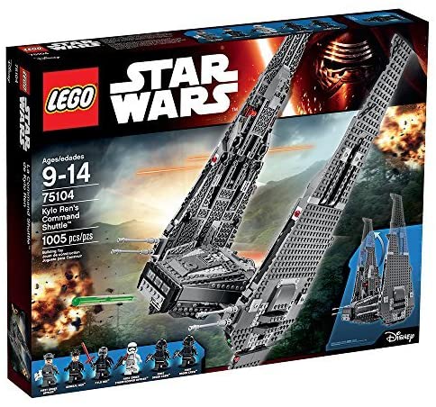 75104 Kylo Ren's Command Shuttle (Retired) (Sealed in Box) product image 1, provided for visual reference and product detail