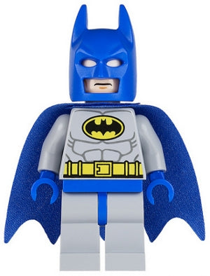 SH111 Batman - Light Bluish Gray Suit with Yellow Belt and Crest product image 1, provided for visual reference and product