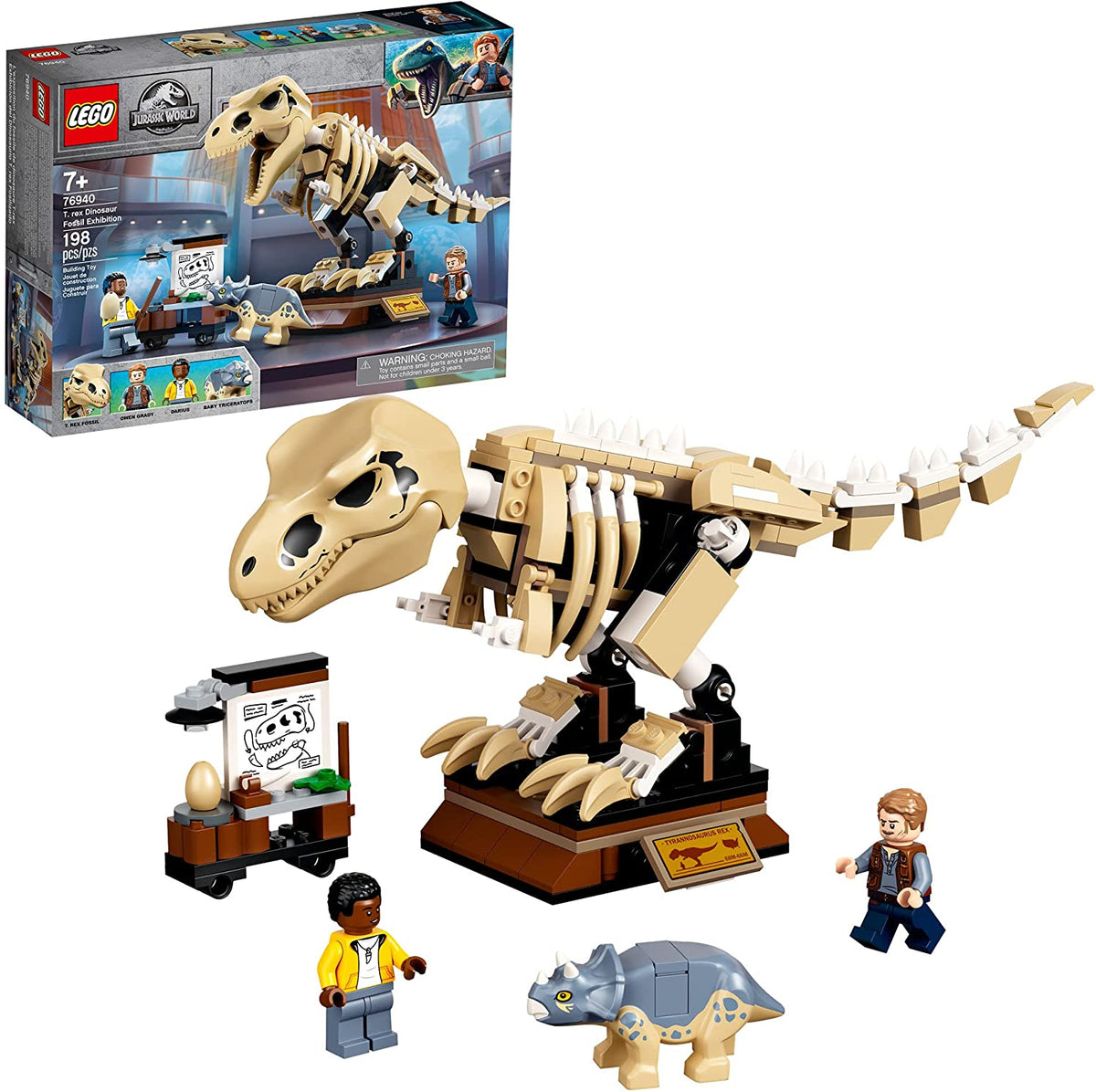 76940 T. rex Dinosaur Fossil Exhibition product image 1, provided for visual reference and product detail review