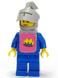 Classic - Yellow Castle Knight Blue Cavalry - with Vest Stickers (cas081s) product image 1, provided for visual reference
