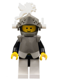 Breastplate - Armor over Blue, Dark Gray Helmet and Visor, White Dragon Plumes (cas167) product image 1, provided for visual