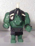 Fantasy Era - Troll, Sand Green with Pearl Dark Gray Armor and 5 White Horns (cas364) product image 1, provided for visual