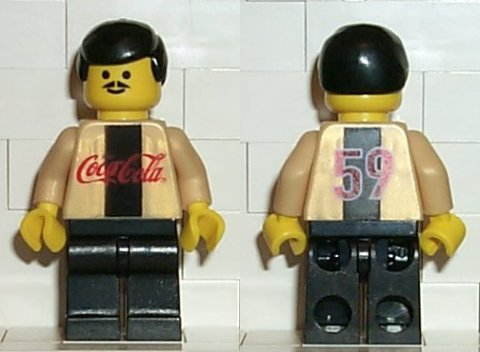 Soccer Player Coca-Cola Secret Player A - Gold (cc4471) product image 1, provided for visual reference and product detail