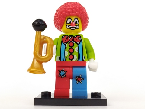 Circus Clown - Series 1 Collectible Minifigure (col01-4) product image 2, provided for visual reference and product detail