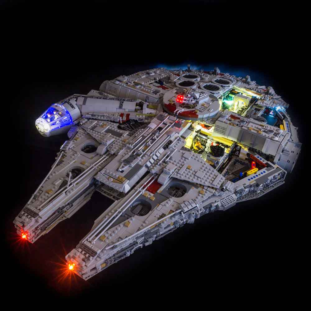 Light My Bricks UCS Millennium Falcon #75192 Light Kit product image 1, provided for visual reference and product detail