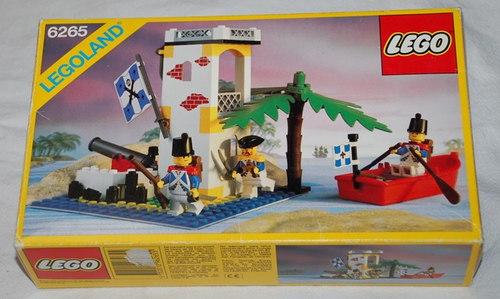 6265 Sabre Island (Retired) (Open Box, Sealed Bags) product image 1, provided for visual reference and product detail review