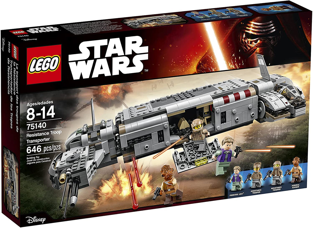 75140 Resistance Troop Transporter (Retired) (New Sealed) product image 1, provided for visual reference and product detail