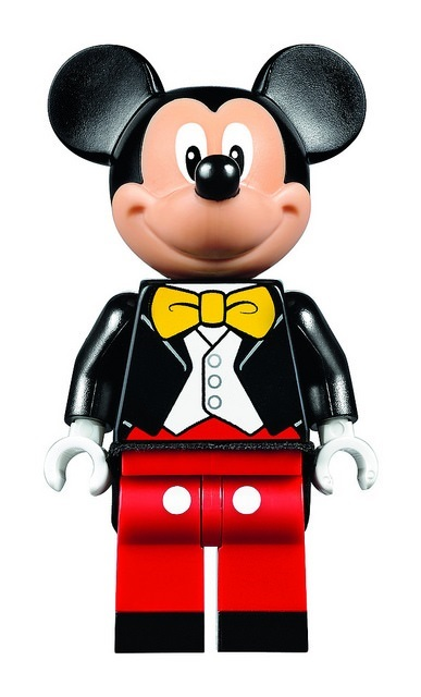 Mickey Mouse - Black Tuxedo Jacket, Yellow Bow Tie (dis019) product image 1, provided for visual reference and product