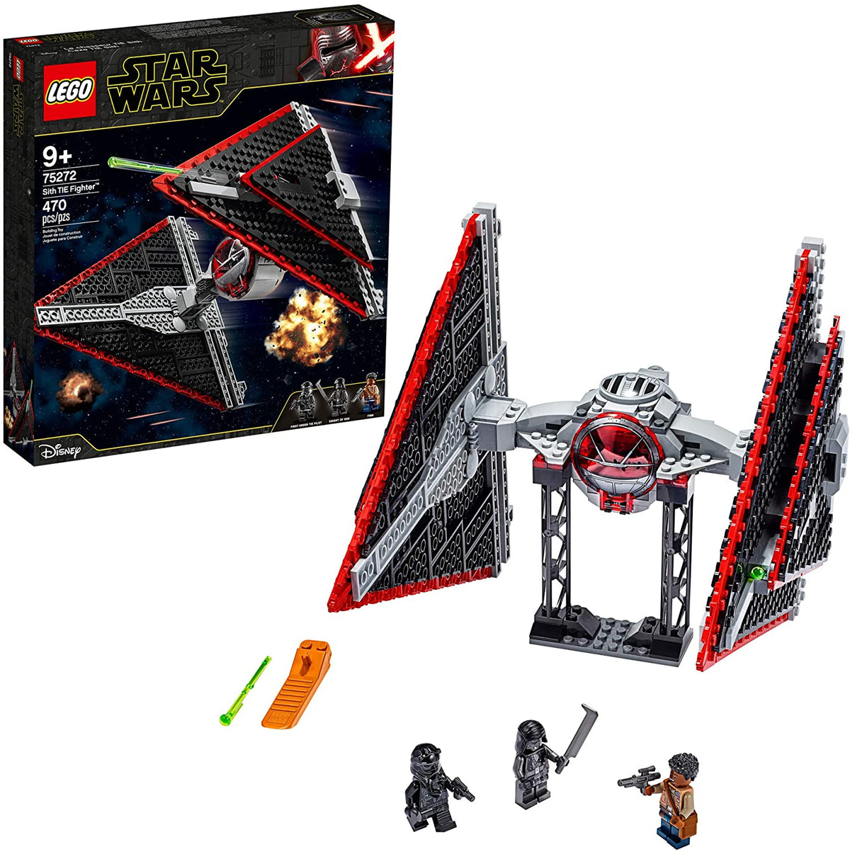 75272 Sith TIE Fighter (Retired) (New Sealed) product image 1, provided for visual reference and product detail review