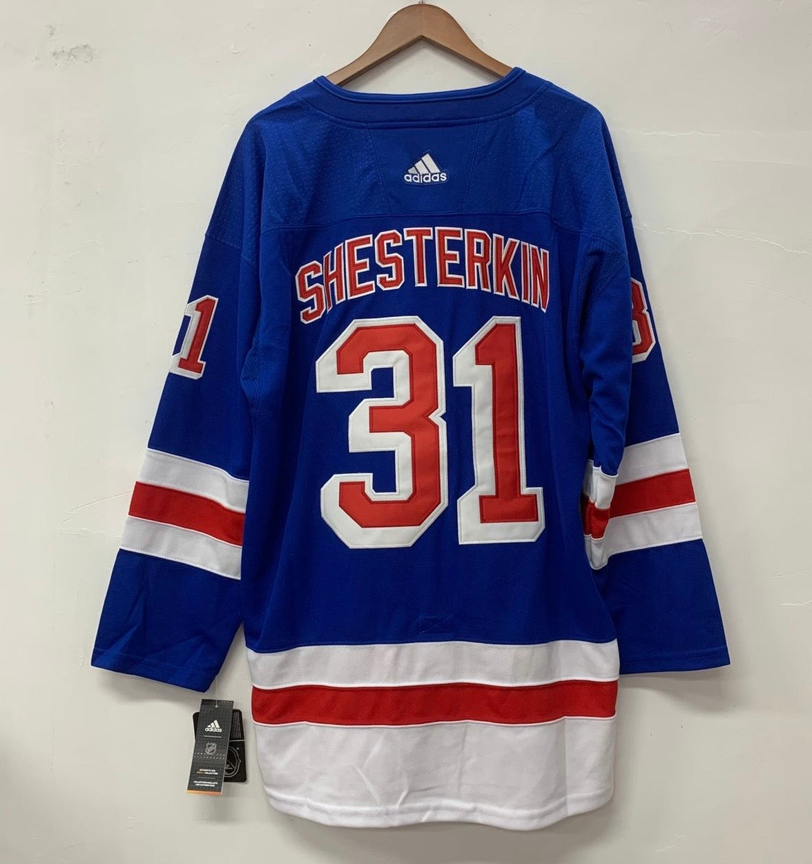 Igor Shesterkin New York Rangers Official NHL Adidas Jersey product image 2