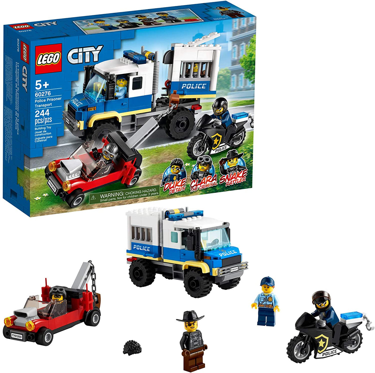 60276 Police Prisoner Transport (Retired) (New Sealed) product image 1, provided for visual reference and product detail