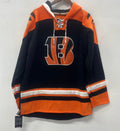 Cincinnati Bengals Official NFL Hockey style hoodie product image 1