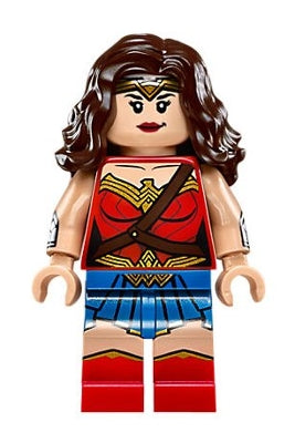 SH0393 Wonder Woman - Red Torso, Blue Skirt product image 1, provided for visual reference and product detail review