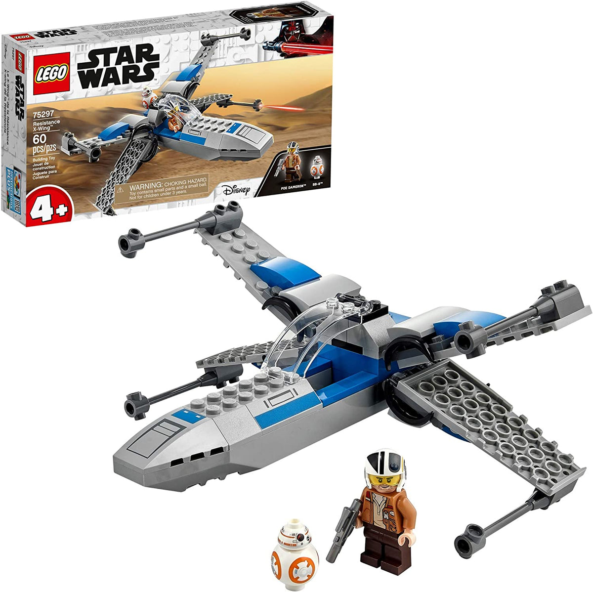 75297 LEGO Star Wars: Resistance W-Wing (Retired) (New Sealed) product image 1, provided for visual reference and product