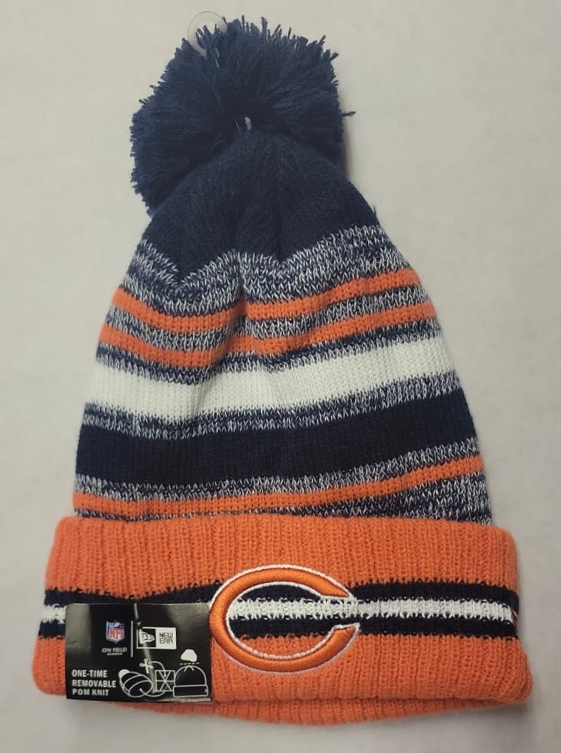 Chicago Bears NFL New Era winter Hat with Pom product image 1