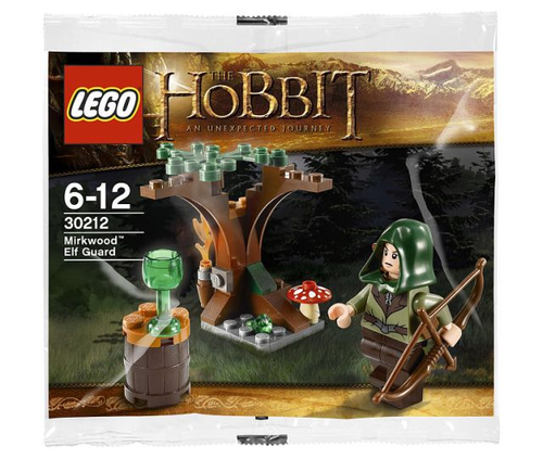 30212 Mirkwood Elf Guard Polybag (Retired) (New Sealed) product image 1, provided for visual reference and product detail