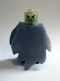 Lord Voldemort - Glow In Dark Trans Head, Light Bluish Gray Dementor Style Cape (hp069b) product image 1, provided for
