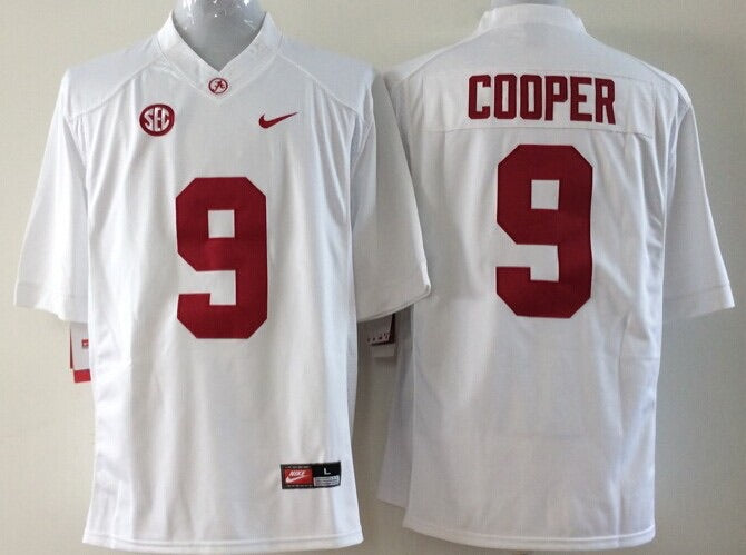Amari Cooper Alabama Crimson Tide Official NCAA Jersey white product image 1