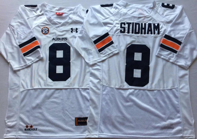 Jarrett Stidham Auburn Tigers Jersey white