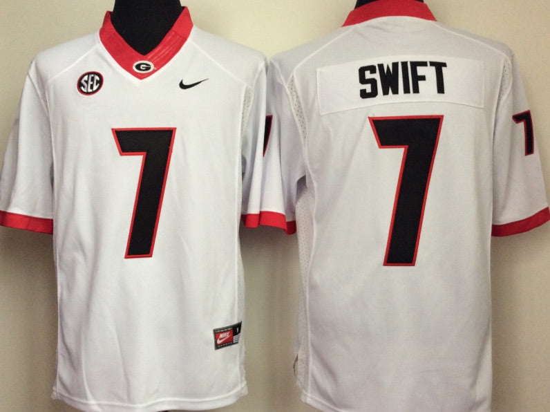 D'Andre Swift Georgia Bulldogs Official NCAA Nike Jersey product image 1