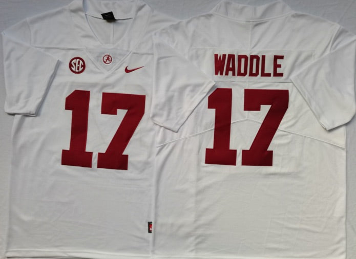 Jaylen Waddle Alabama Crimson Tide Official NCAA Jersey product image 1