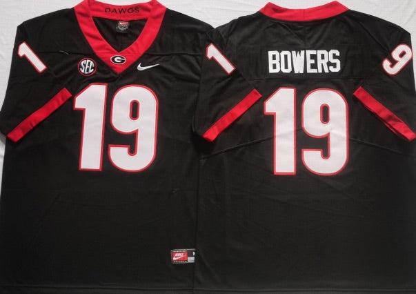 Brock Bowers Georgia Bulldogs Official NCAA Nike Jersey product image 1