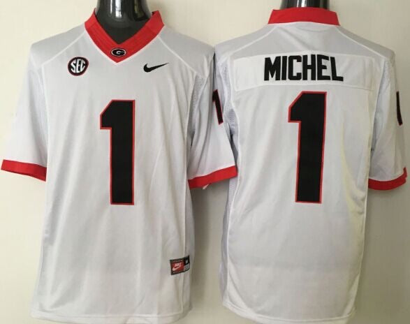 Sony Michel Georgia Bulldogs Official NCAA Nike Jersey product image 1