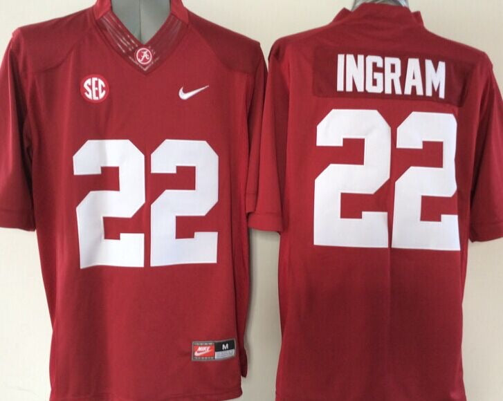 Mark Ingram Alabama Crimson Tide Official NCAA Nike Jersey