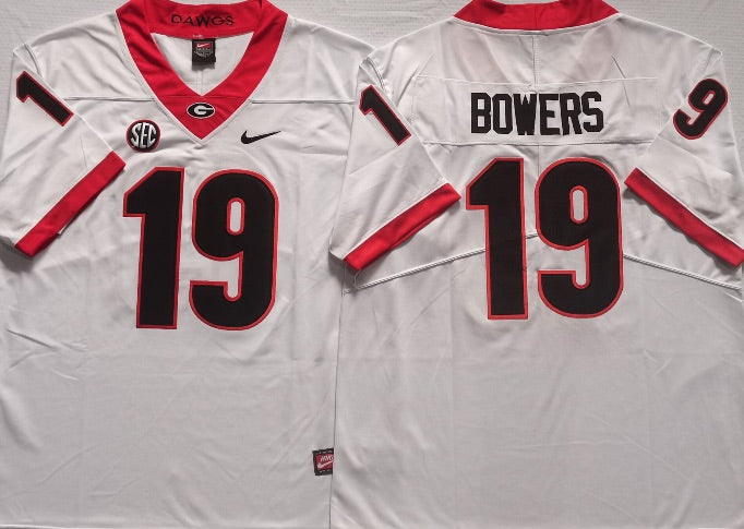 Brock Bowers Georgia Bulldogs Official NCAA Nike Jersey