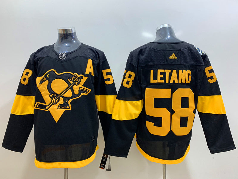 Kris Letang Pittsburgh Penguins Official NHL Adidas Jersey product image 1
