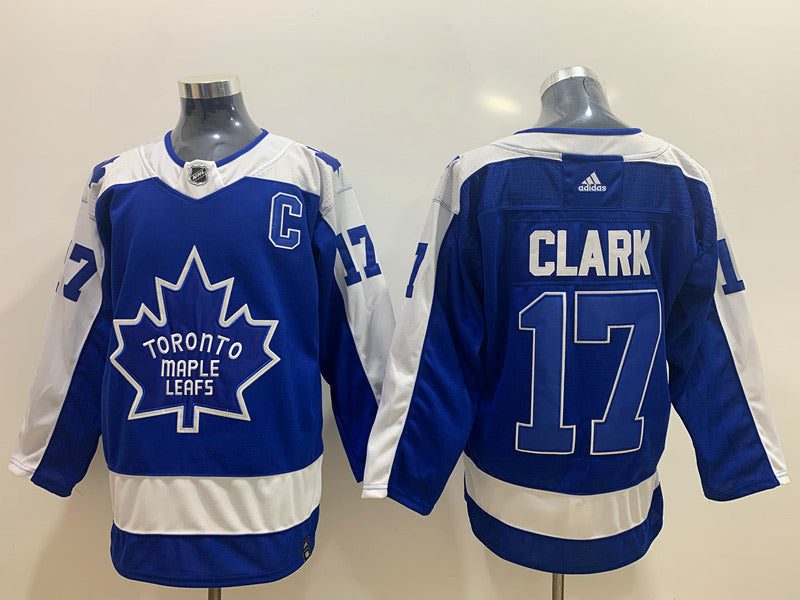 Wendel Clark Toronto Maple Leafs Official NHL Adidas Jersey