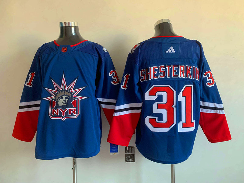 Igor Shesterkin New York Rangers Official NHL Adidas Jersey