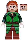 Tauriel, Green and Reddish Brown Outfit (lor098) product image 1, provided for visual reference and product detail review