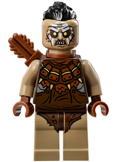 Hunter Orc with Top Knot and Quiver (lor102) product image 1, provided for visual reference and product detail review