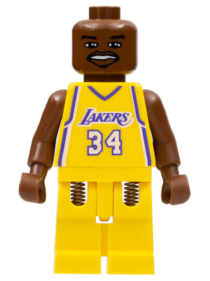 NBA Shaquille O'Neal, Los Angeles Lakers #34 (nba022) product image 1, provided for visual reference and product detail