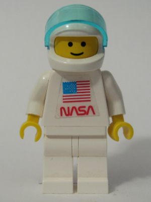 Shuttle Astronaut with NASA Sticker on Torso (sp065) product image 1, provided for visual reference and product detail review