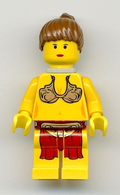 Princess Leia - Jabba Slave Outfit, Yellow Skin, Neck Bracket (sw0070) product image 1, provided for visual reference and