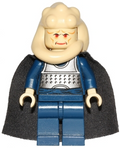 Bib Fortuna - Dark Blue Robe, Tan Skin (sw0076) product image 1, provided for visual reference and product detail review