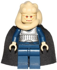 Bib Fortuna - Dark Blue Robe, Tan Skin (sw0076) product image 1, provided for visual reference and product detail review