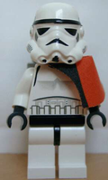 Sandtrooper - Orange Pauldron (sw0109a) product image 1, provided for visual reference and product detail review
