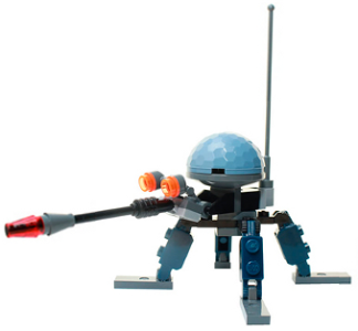 Dwarf Spider Droid - Sand Blue Dome (sw0125) product image 1, provided for visual reference and product detail review