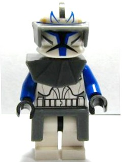 Clone Trooper Captain Rex, 501st Legion (sw0194) product image 1, provided for visual reference and product detail review