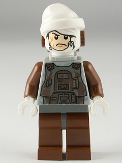Dengar - Light Bluish Gray Torso, White Bandana (sw0350) product image 1, provided for visual reference and product detail
